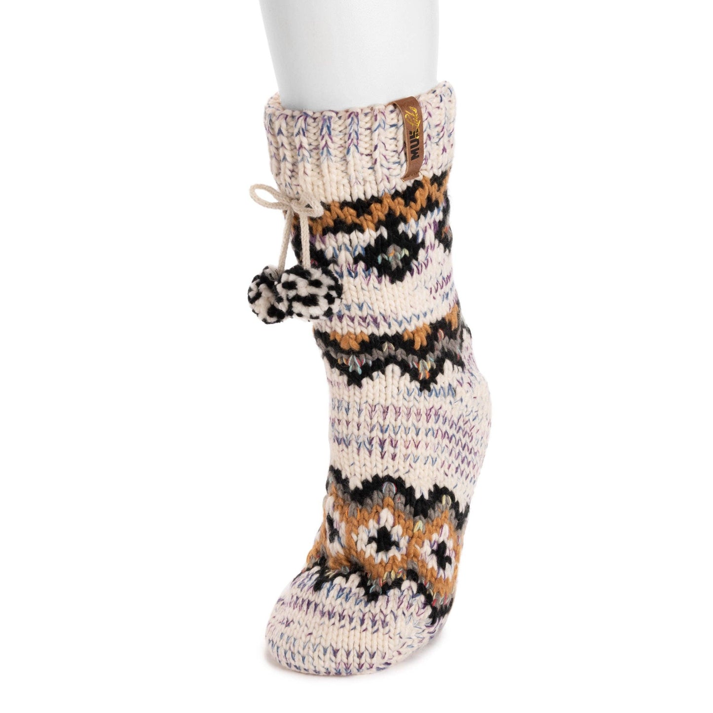 Muk Luks - Muk Luks Women's Luxe Novelty Tall Cottage Socks