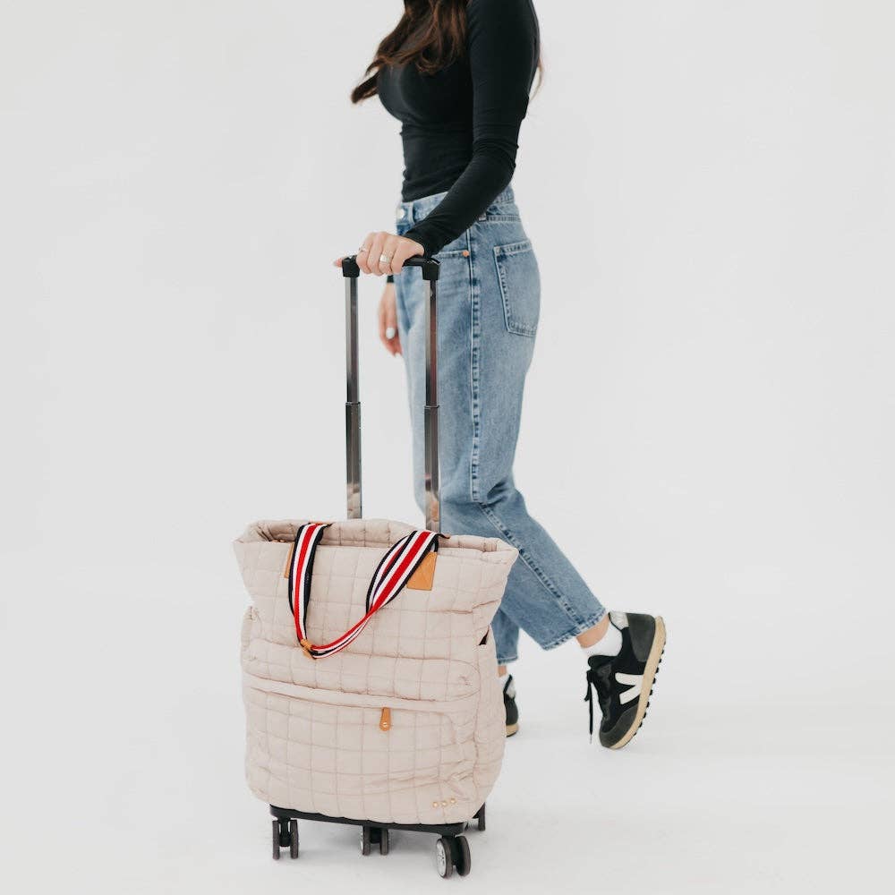 Pretty Simple - Tenley Quilted Tote Roller Bag