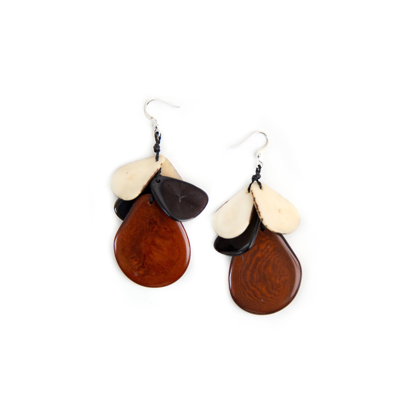 Organic Tagua Jewelry - Jordin Earrings
