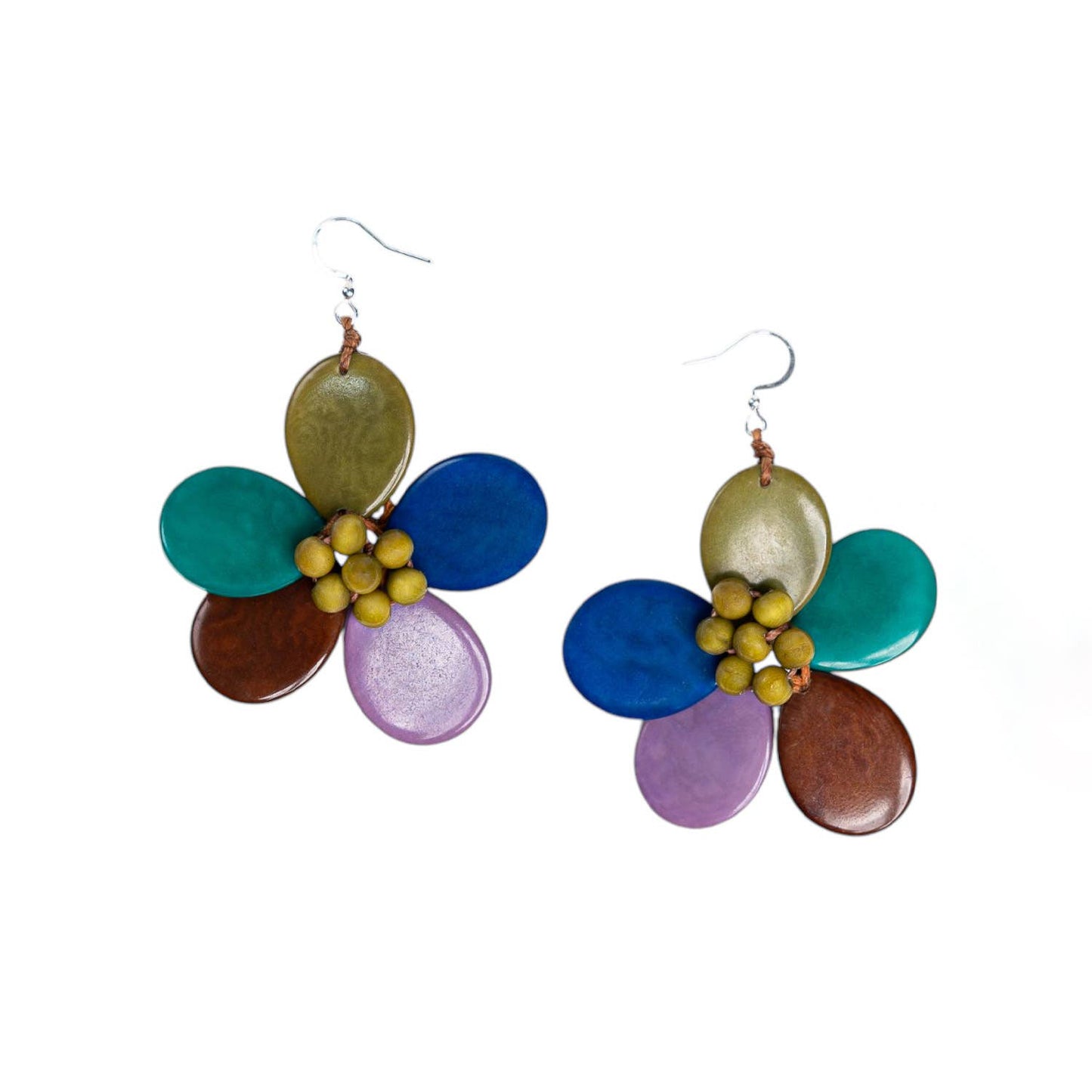 Organic Tagua Jewelry - Bethany Earrings