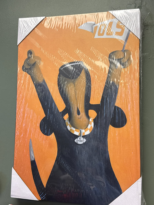 Doodlewags Vol Dog canvas