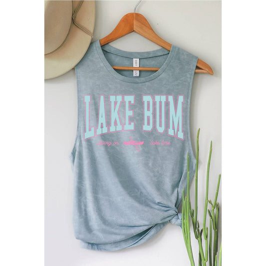 HRTandLUV - LAKE BUM  MINERAL GRAPHIC TANK TOP