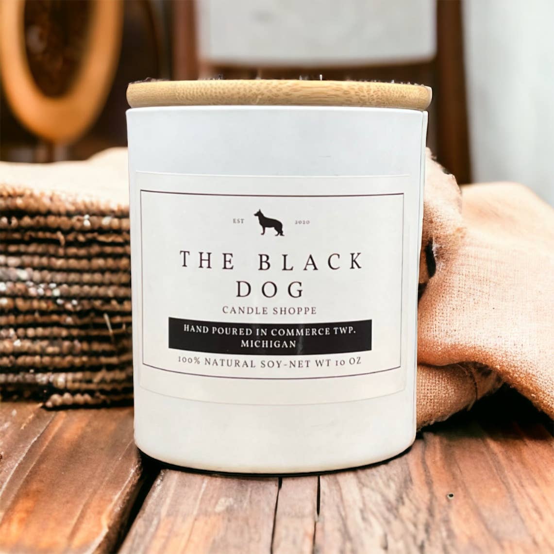 The Black Dog Candle Shoppe - Black Dog Candle Shoppe Signature Candle