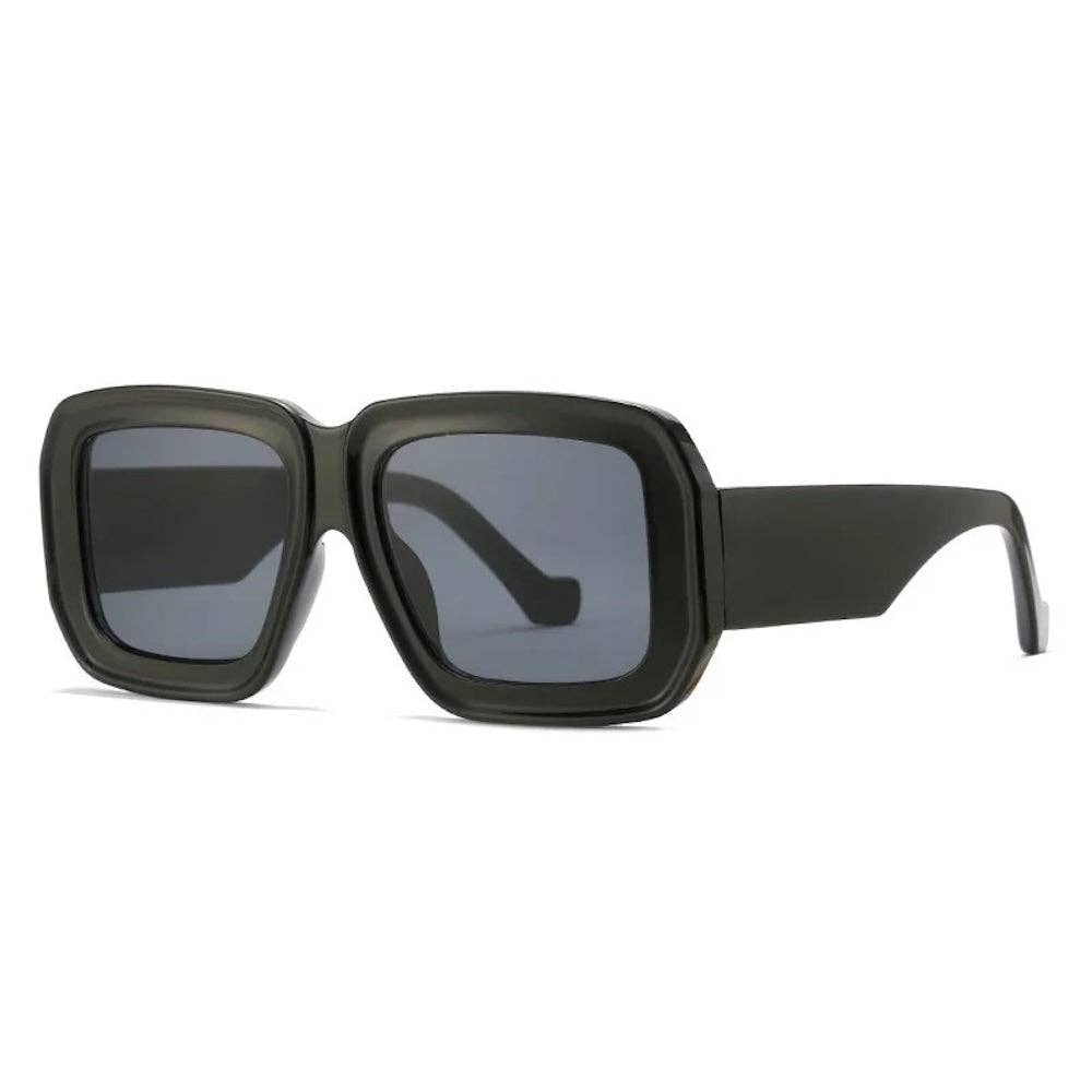 Pretty Simple - Nicolette Retro Oversized Square Sunglasses Wholesale