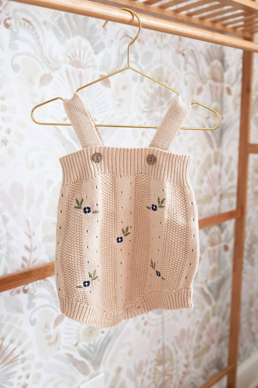 SOL Baby Clothing & Accessories - The Darling Knit Romper