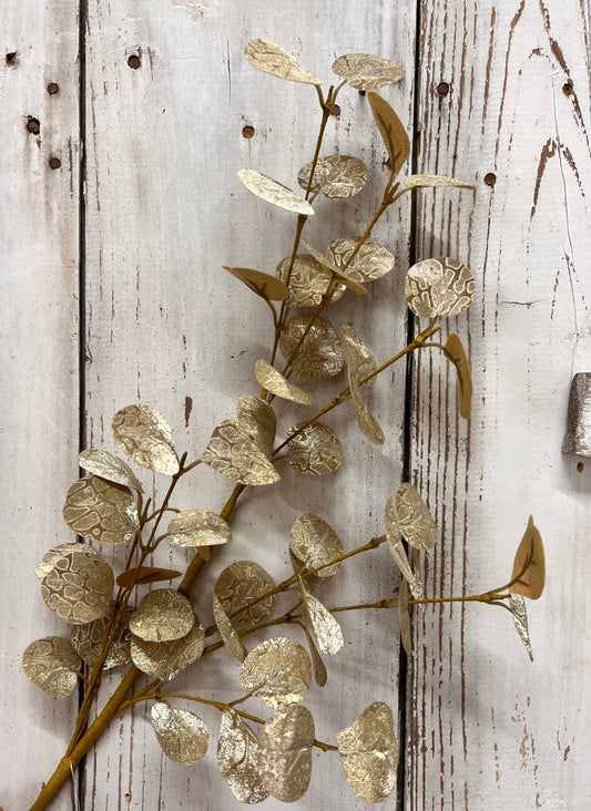 Wholesale Home Decor - Platinum Eucalyptus Pick