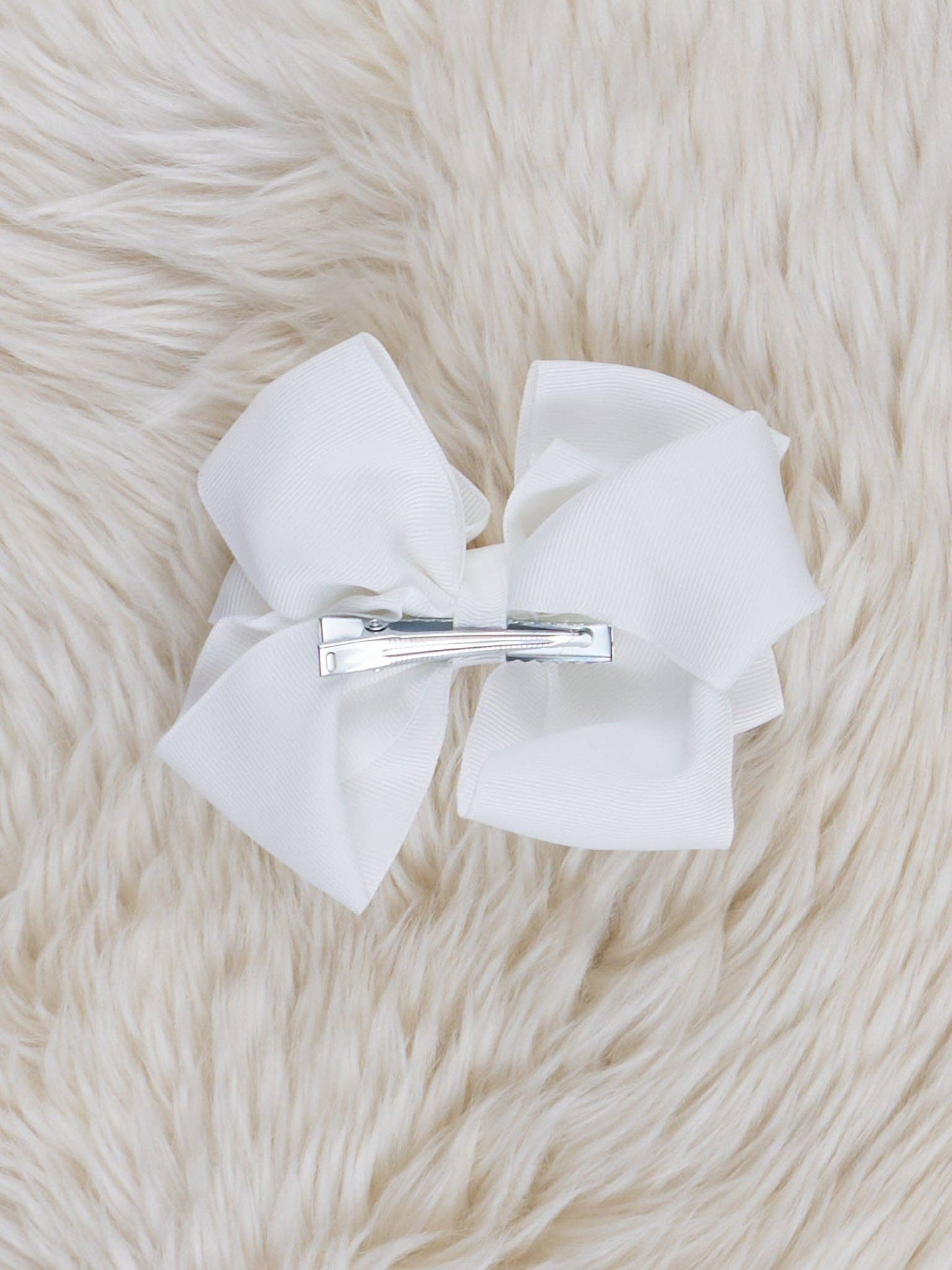 Marie Nicole Clothing - Double Layer Bow 5 Inch - 70 Colors Available