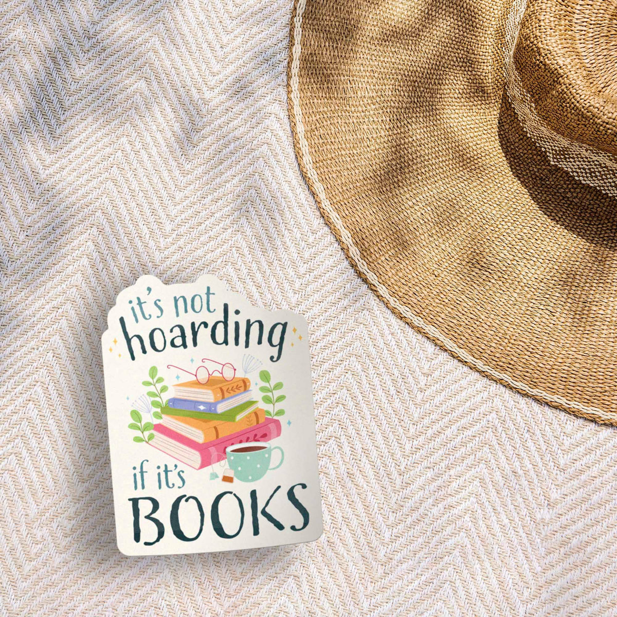 Sentinel Supply - It's Not Hoarding if It's Books Sticker
