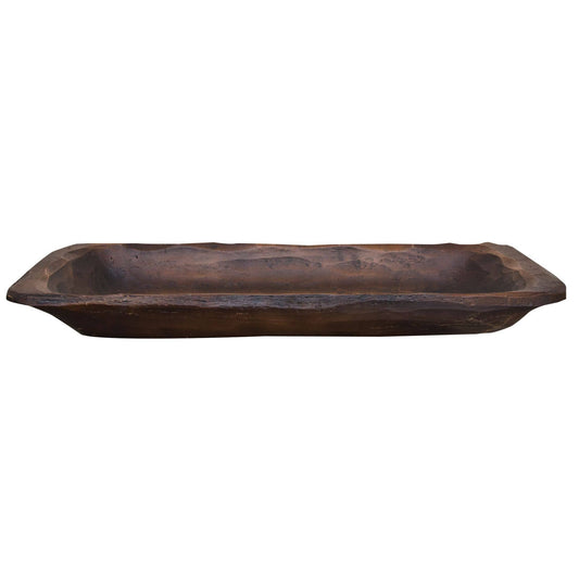The Hearthside Collection - Treenware Shallow Tray With Handles