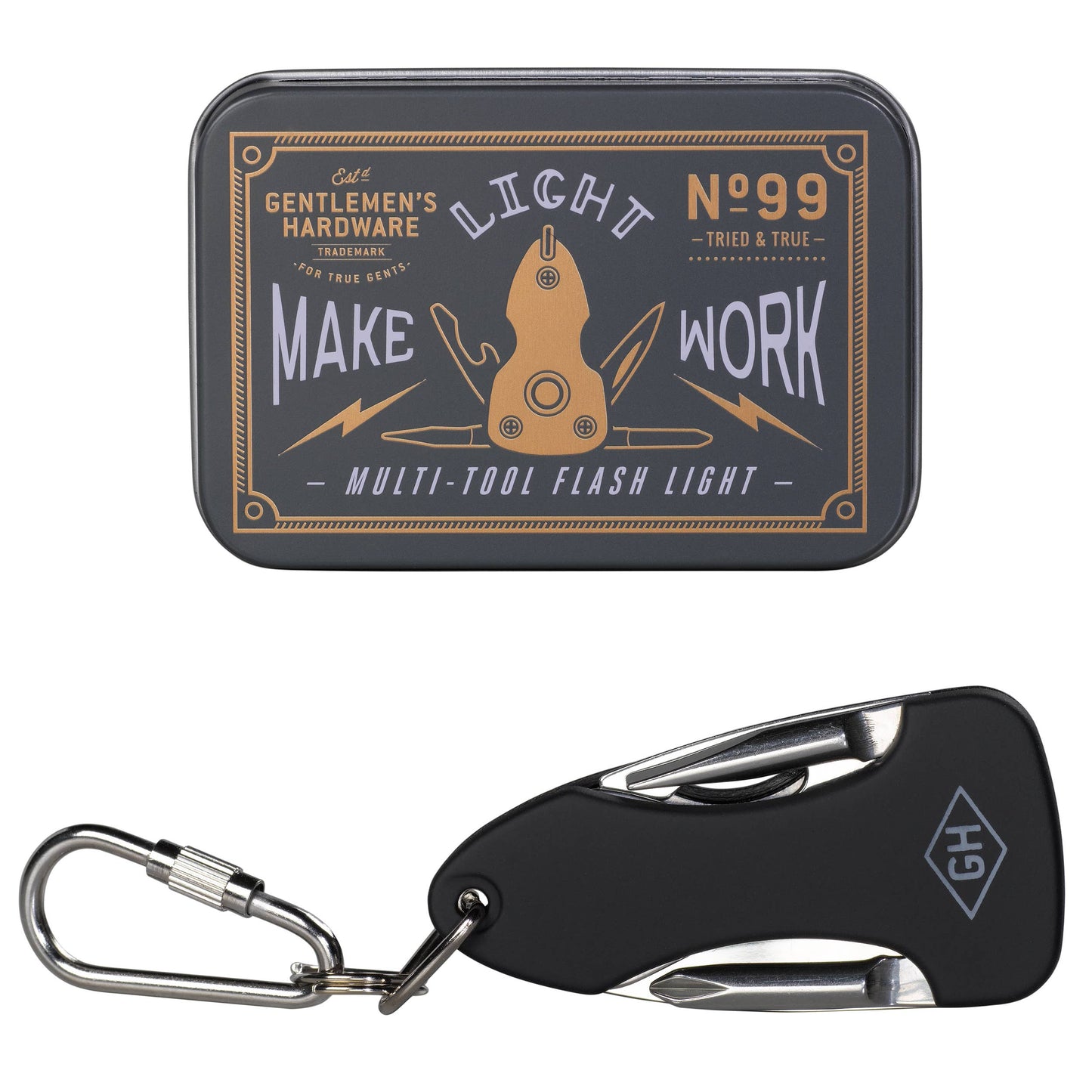 Gentlemen's Hardware - Pocket Multi-Tool with Flashlight