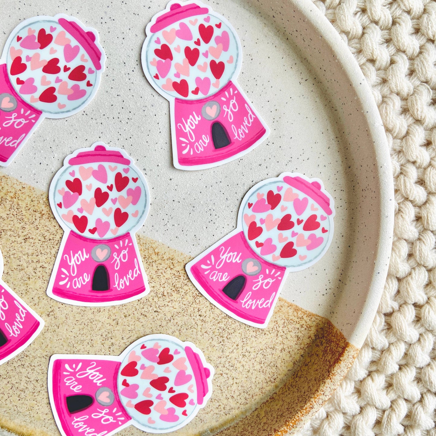 Makerie Day - Valentine's Day Candy Machine Sticker