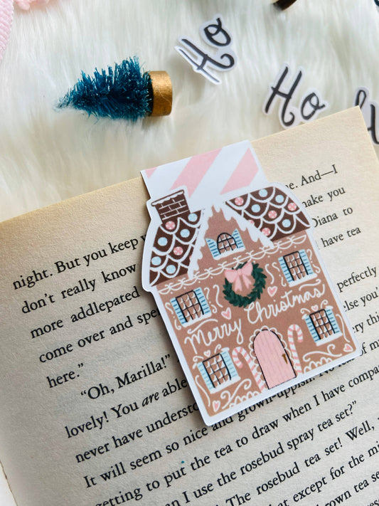 Makerie Day - Gingerbread House Magnetic Bookmark