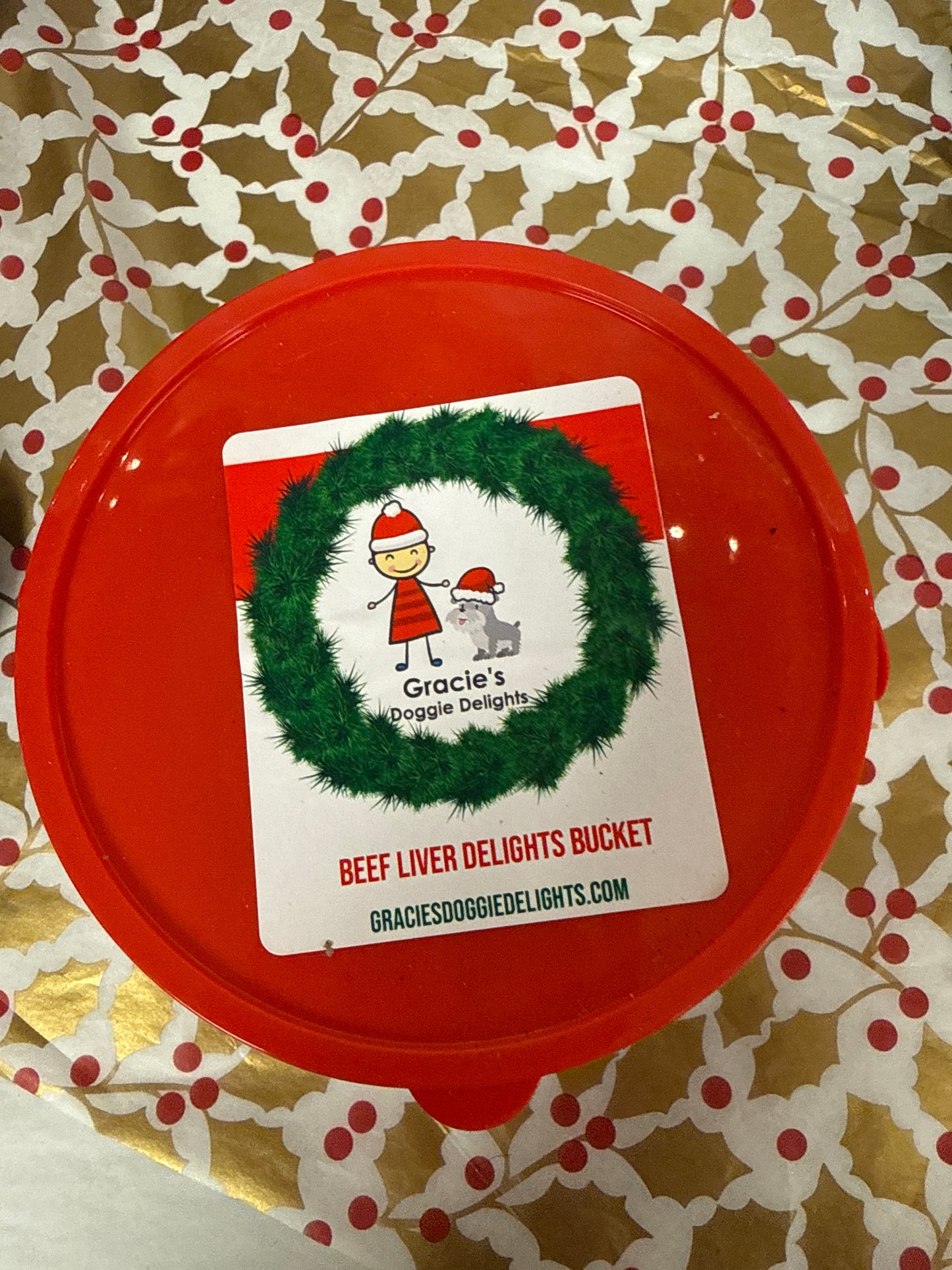 Gracie’s Christmas dog treats