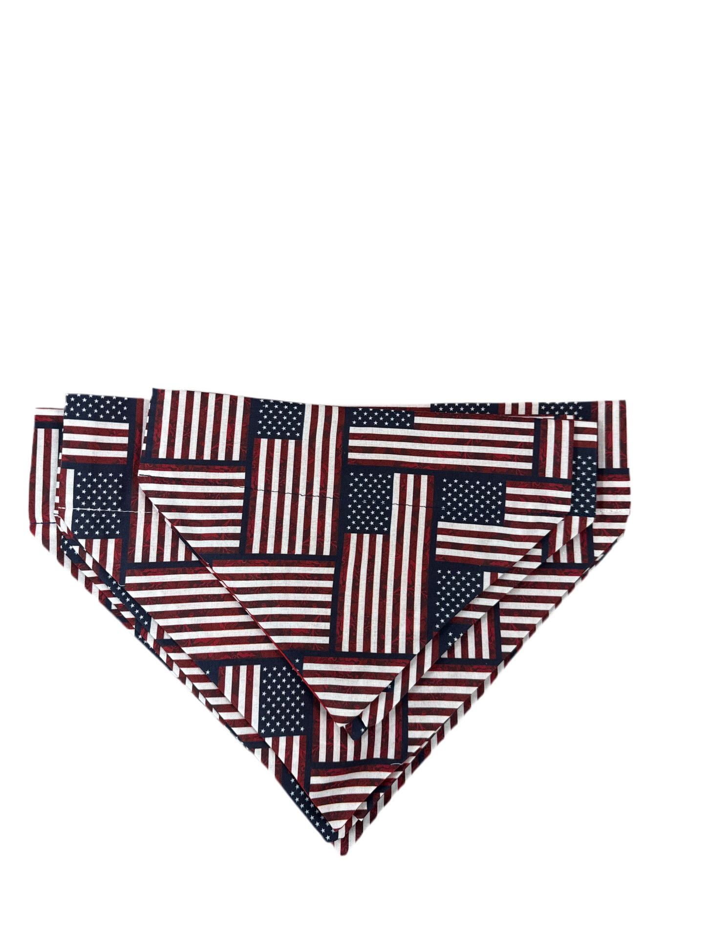Dog bandana American flag