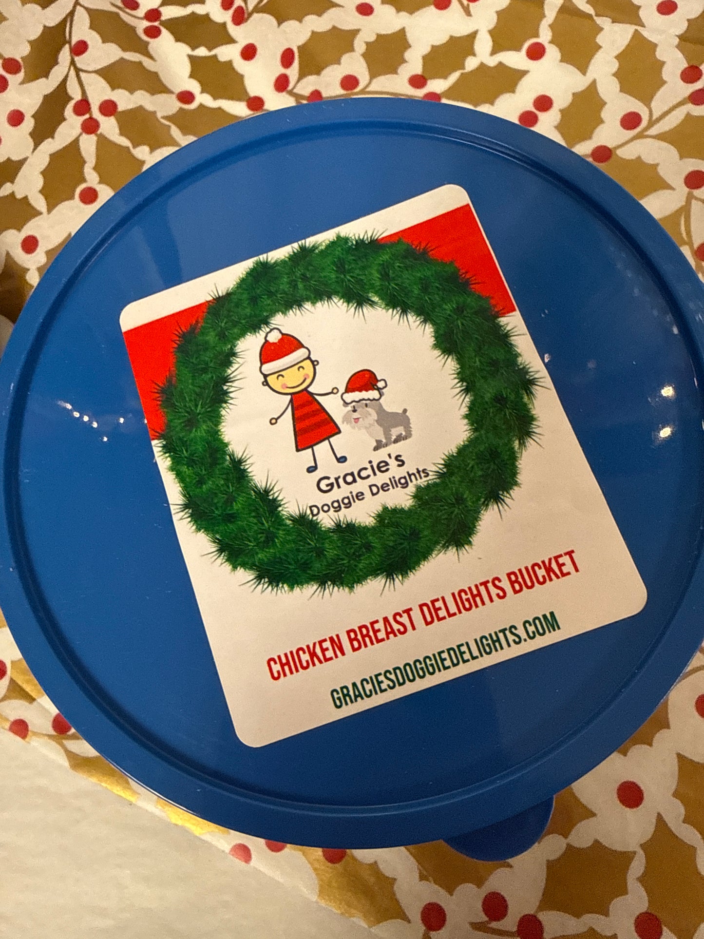 Gracie’s Christmas dog treats