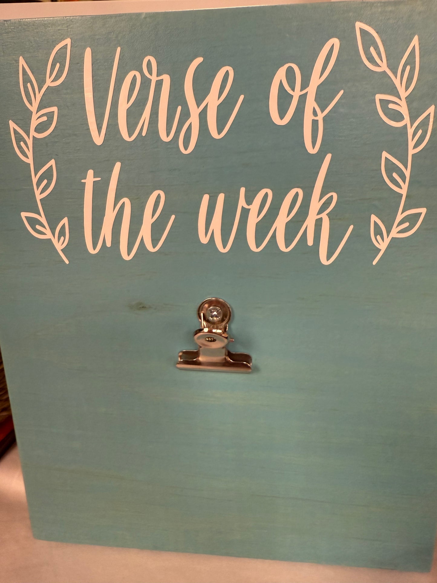 Verse of the week