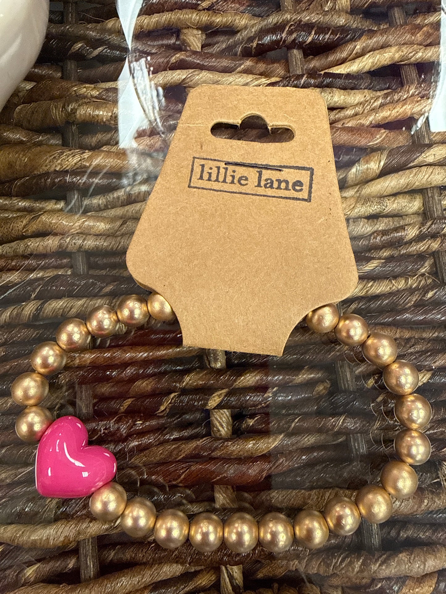 Valentine Bracelet puffy heart
