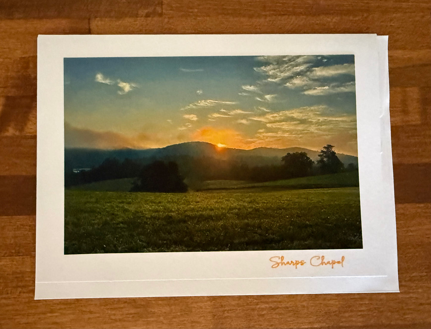 Sharps Chapel Mountain Views photo card