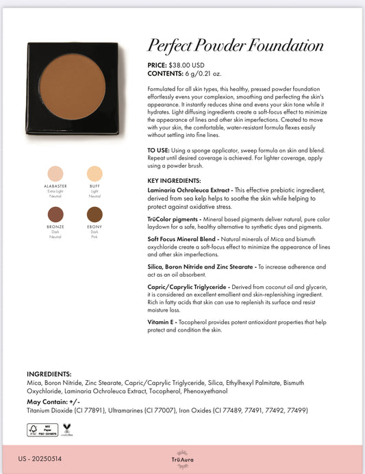 Truaura Perfect Powder Foundation