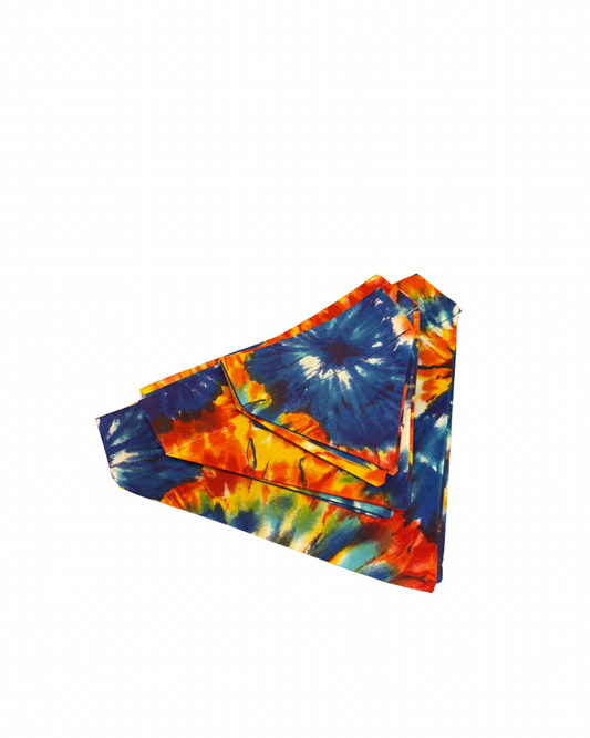 Dog bandana tie dye