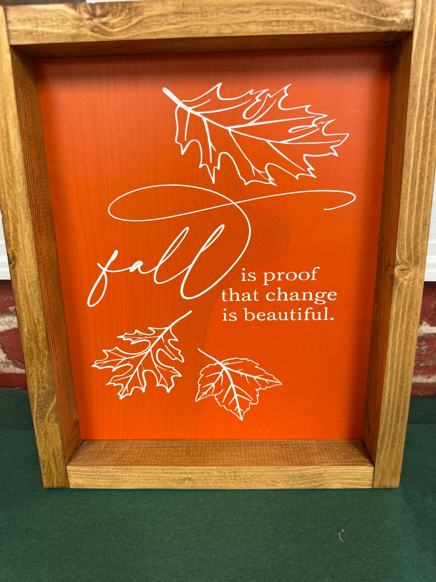 Fall is Proof…