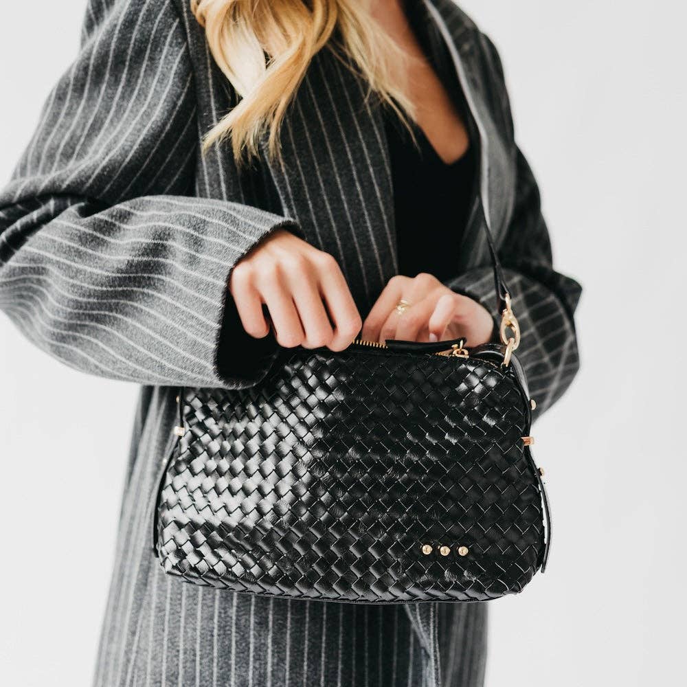 Pretty Simple - Harper Hobo Woven Shoulder Bag