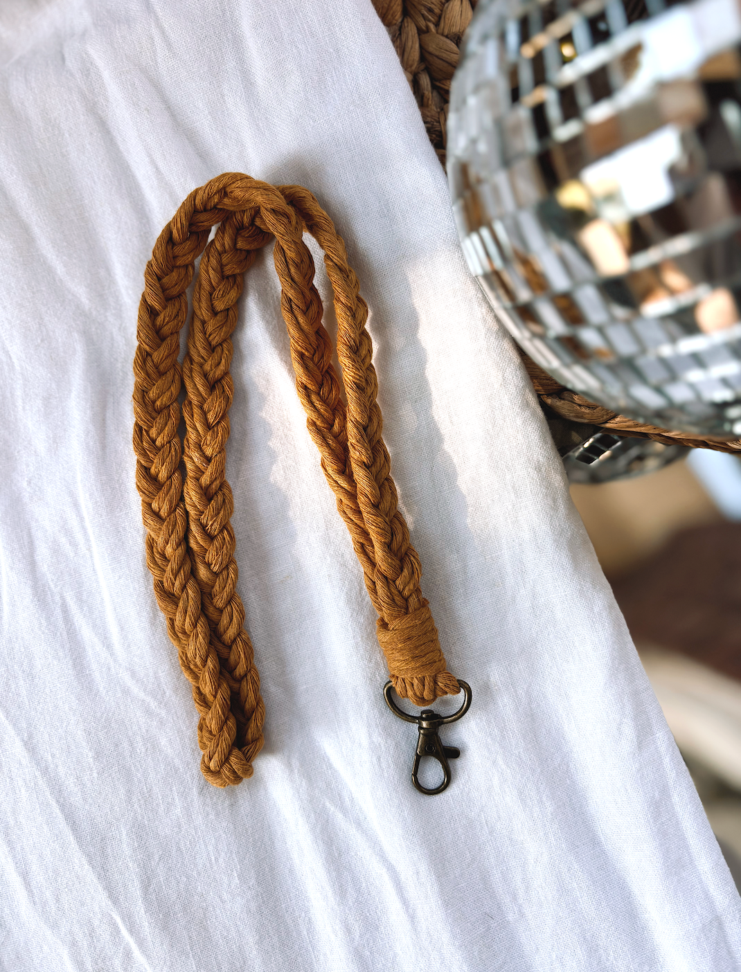 Offhand Fibers - Boho Lanyard | Badge ID Holder