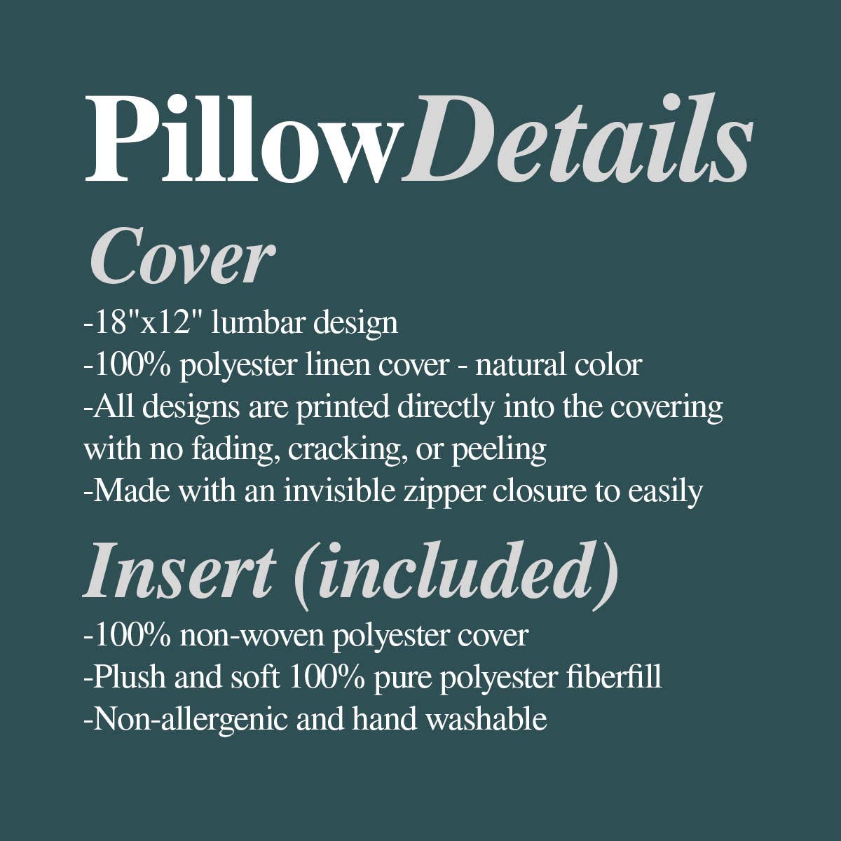 Melody Press Co. - Custom Lake Happy Place Lumbar Lake Pillow - Insert Included