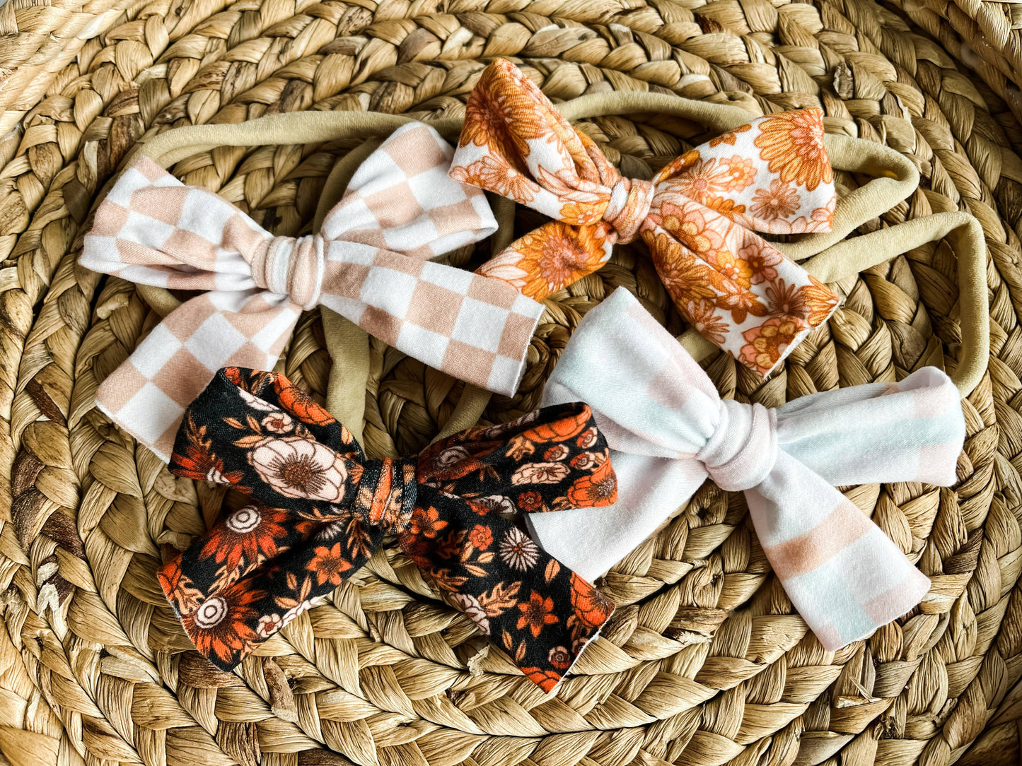Boho + Babe - Simple Baby Bow Headbands