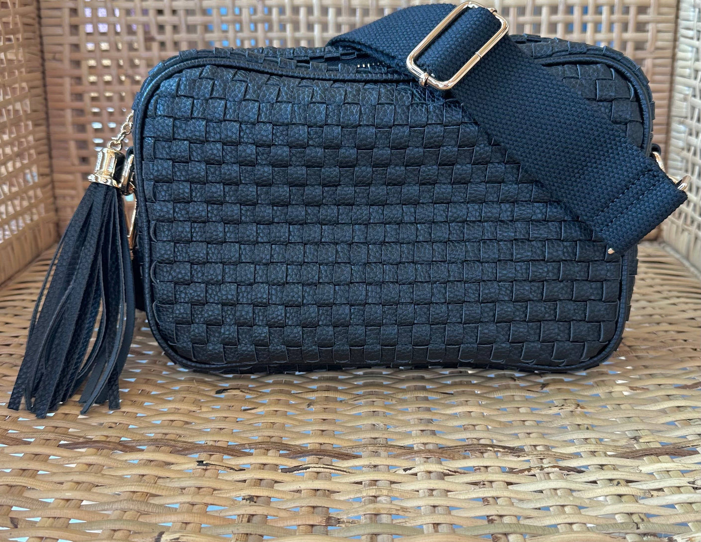 Hart & Lux - Sadie Woven Crossbody Bag