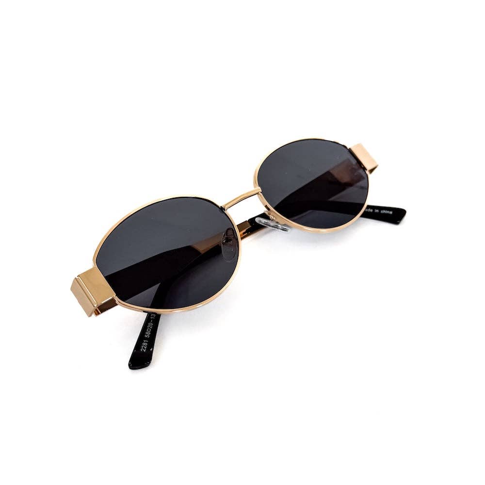 Pretty Simple - Opal Oval Sunglasses