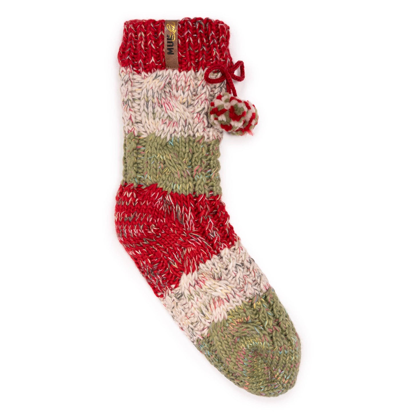 Muk Luks - Muk Luks Women's Luxe Novelty Tall Cottage Socks