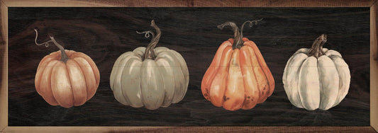 Kendrick Home - Four Pumpkins Black