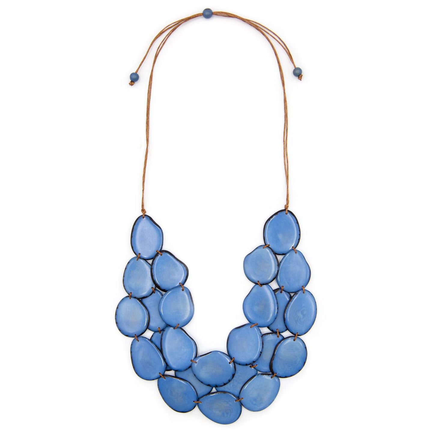 Organic Tagua Jewelry - Amigas Necklace