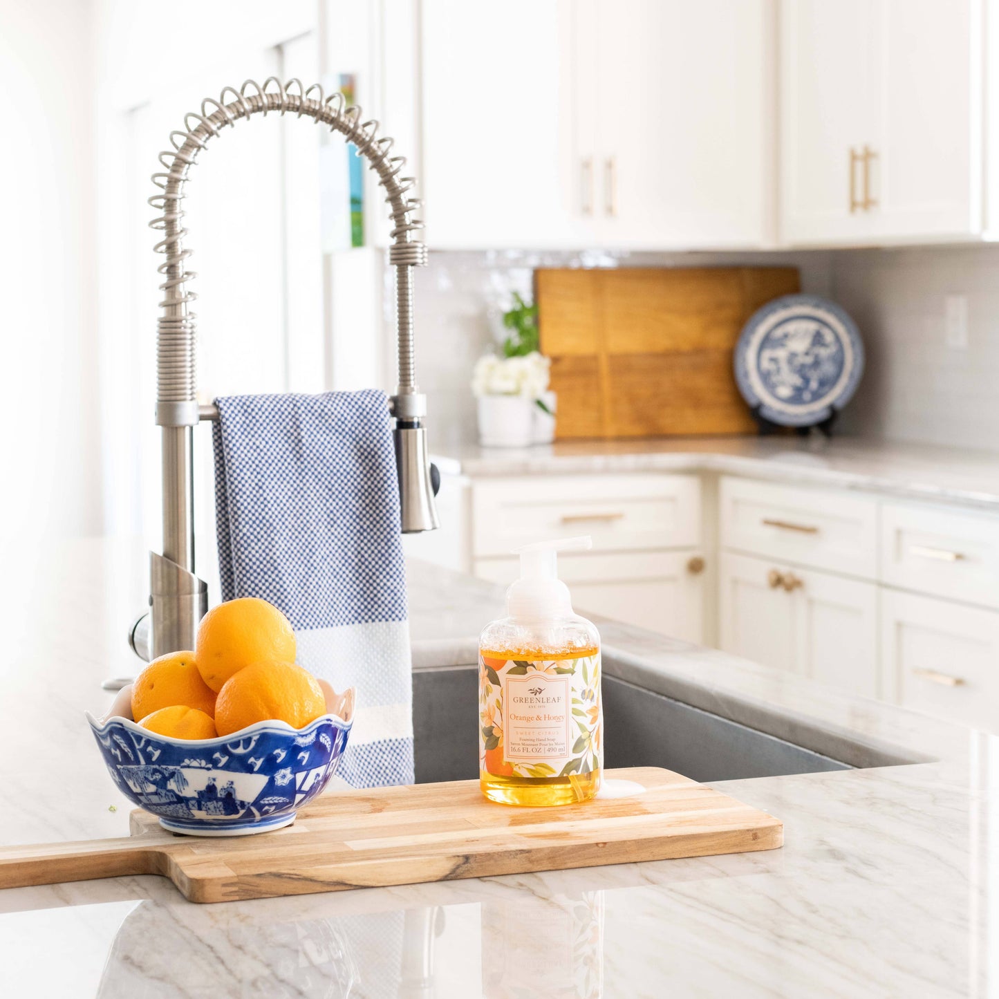 Greenleaf Gifts - Orange & Honey Foaming Hand Soap
