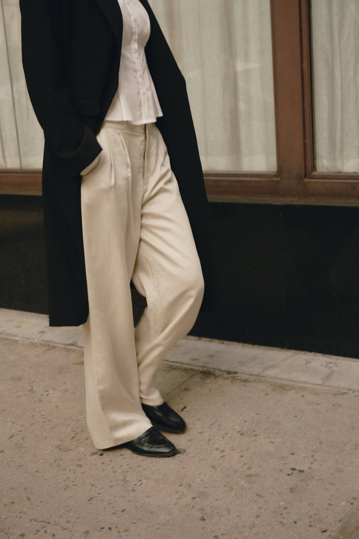 MOD REF - The Sylvia Pants | Linen Blend Trousers
