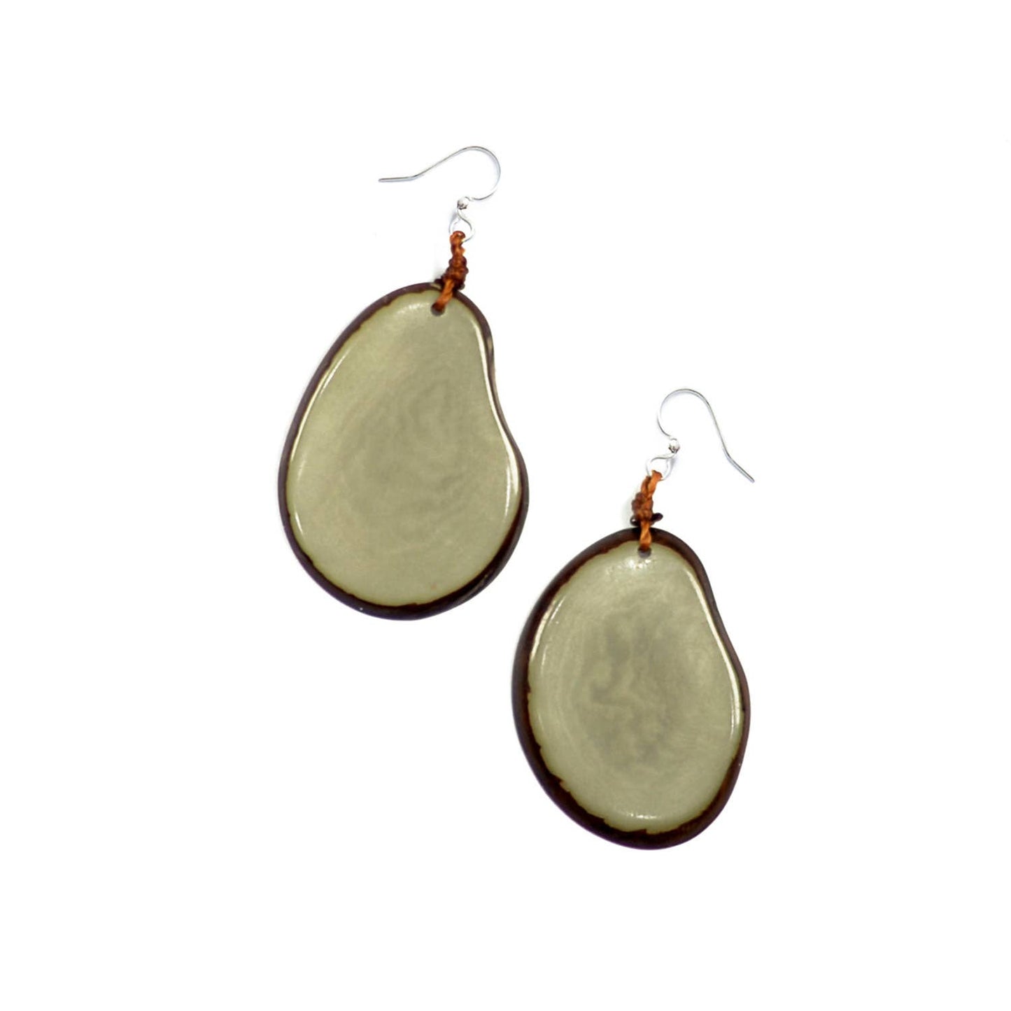 Organic Tagua Jewelry - Amigas Earrings
