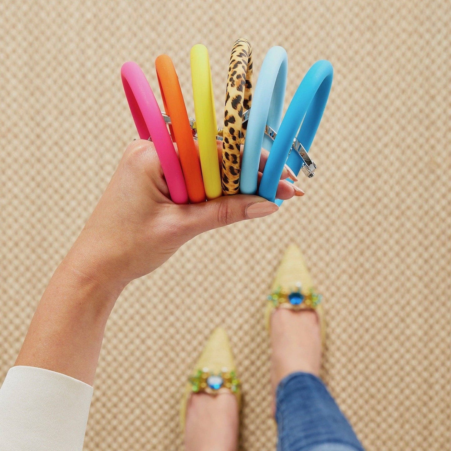 Oventure - Silicone Big O® Key Ring - Tickled Pink