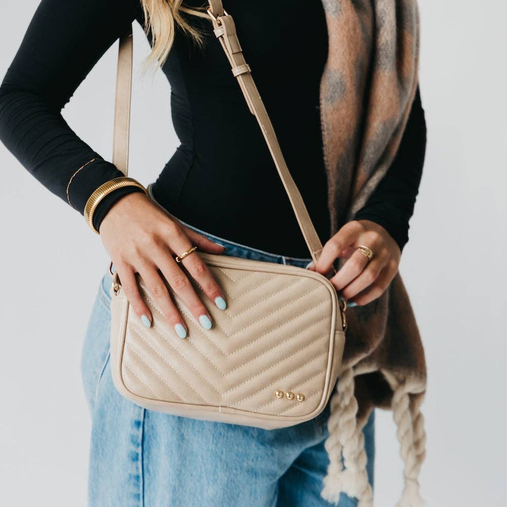 Pretty Simple - Coco Quilted Camera Crossbody Bag