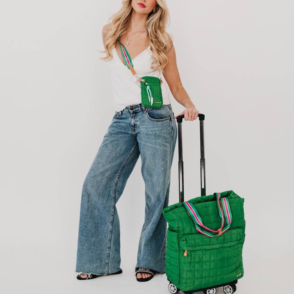 Pretty Simple - Tenley Quilted Tote Roller Bag