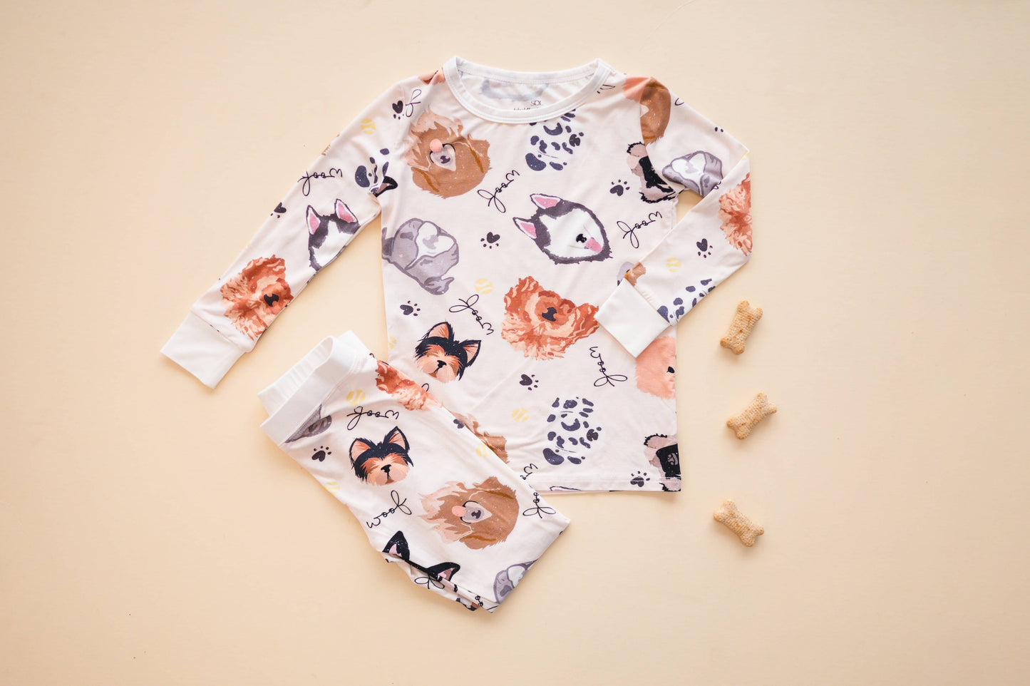 SOL Baby Clothing & Accessories - Puppy Bamboo PJ