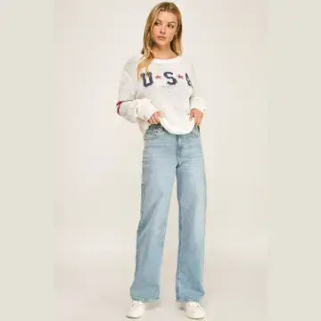 Winslow Collection - AMERICAN PRIDE GRAPHIC SWEATER