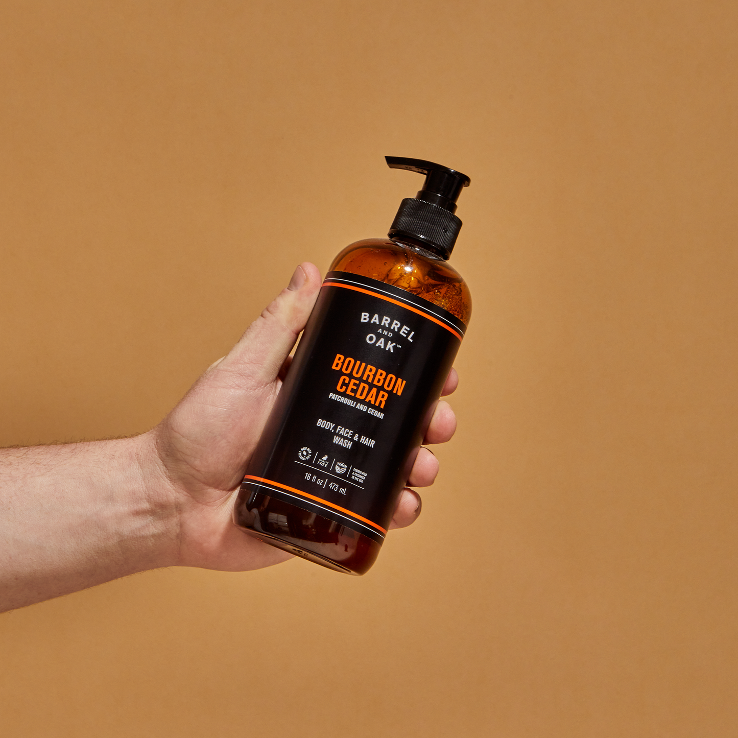 Gentlemen's Hardware - All-In-One Wash - Bourbon Cedar 16 fl oz