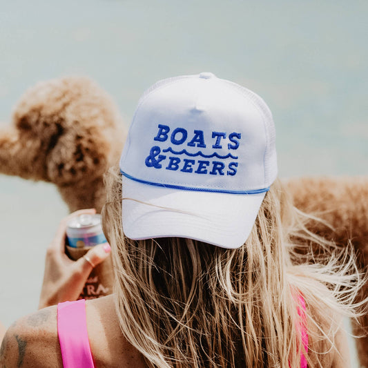 Katydid - Boats & Beers Trucker Cap with Rope