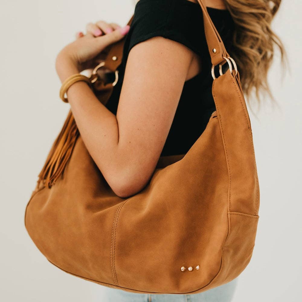 Pretty Simple - Hazel Hobo Shoulder Bag with Tassel
