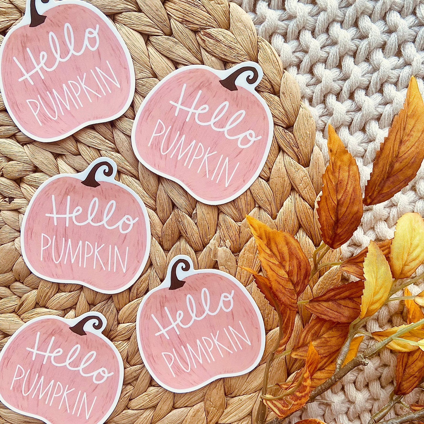 Makerie Day - Hello Pumpkin Sticker