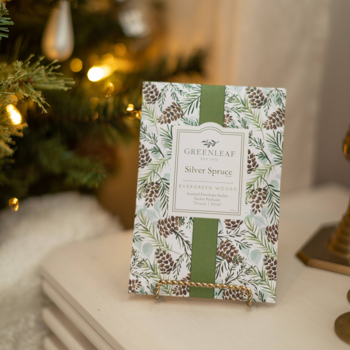 Greenleaf Gifts - Silver Spruce Large Sachet 18 Pack | Holiday