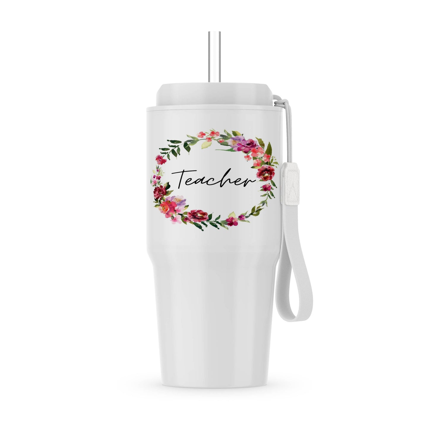 3dRose - 3dRose, Image of quote Teacher , Tumbler