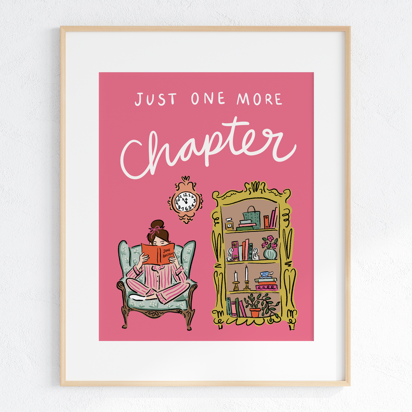 Makerie Day - One More Chapter -  Bookish Art Print