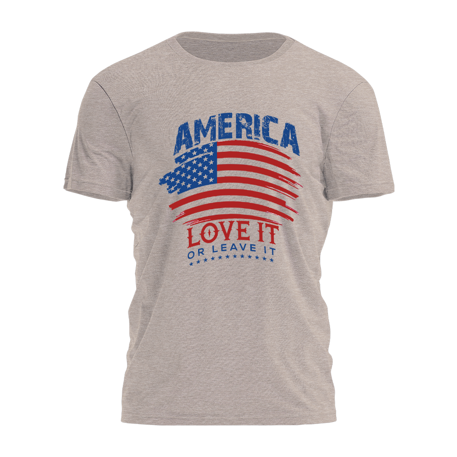 I Love My Freedom - Love It Or Leave It Tee - 3928